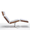 altek-armadillo-chaise-longue-matt-white-base-white-leather-side-view | ikonitaly