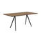 magis-baguette-160x85cm-table-black-legs-thermotreated-wood-top | ikonitaly