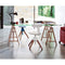 magis teatro modern trestle table with tuffy chair | ikonitaly