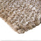 corner detail of the soft rug stone in colour beige by carpet edition | ikonitaly