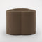 danese milano mari cicladi brown ceramic container (side view) | ikonitaly