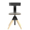 magis-tuffy-height-adjustable-swivel-chair-black | ikonitaly