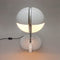 martinelli ruspa iconic table lamp - white front view | ikonitaly