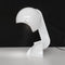 martinelli ruspa iconic table lamp - white side view | ikonitaly