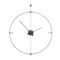 nomon mini bilbao exquisite minimal wall clock with two rings | ikonitaly