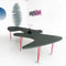 minimaproject-shark-office-work-space-table-grey-dupont | ikonitaly