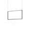 nemo spigolo vertical led suspension lamp black - designer studio charlie | shop online ikonitaly