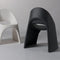    slide-amelie-practic-light-chair-garden-black-white | ikonitaly