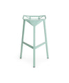 magis stool one medium stacking stool mint green | ikonitaly