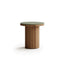 atmosphera-frisbee-teak-garden-side-table-oliva | ikonitaly