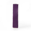 bitossi MAX 6 tall angular matt purple wiggle vase