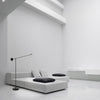 leds c4 invisible floor standing adjustable reading lamp minimalism