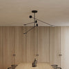 leds c4 invisible pendant lamp 3 bodies black