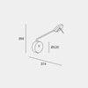 ledsc4 invisible reader large wall lamp technical data