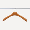 limac design enea leather clothes hanger steel brown