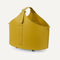limac-design-fabia-bonded-leather-basket-yellow-K18| ikonitaly