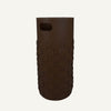 limac design lumia woven leather umbrella stand dark brown