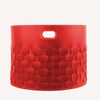 limac design storage basket ezago round red