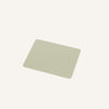 limac design tovleq rectangular leather placemat beige