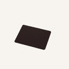limac design tovleq rectangular leather placemat dark brown