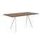 magis-baguette-160x85cm-table-white-legs-thermotreated-wood-top | ikonitaly