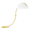 martinelli serpente f modern floor lamp pearl gold