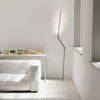 nemo neo leaning floor lamp black
