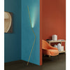 nemo neo leaning floor lamp gold