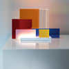 nemo on lines coloured table led lamp front view