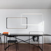 nemo spigolo pendant vertical minimalist lighting blk wht
