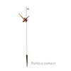 nomon punto y coma n pendant wall clock