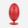 soldidesign ovetto gala matt red recycling bin