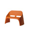 slide-amelie-duetto-stackable-outdoor-sofa-pumpkin-orange | ikonitaly