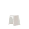 slide-amelie-outdoor-stackable-stool-milky-white | ikonitaly