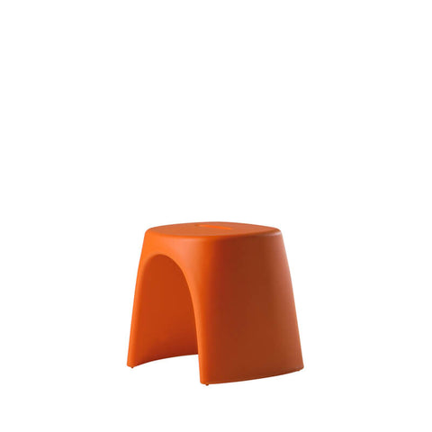 slide-amelie-outdoor-stackable-stool-pumpkin-orange | ikonitaly