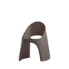 slide amelie practical and light chair chocolate brown