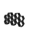 slide-hexa-flexible-modular-bookcase-jet-black | ikonitaly