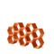 slide-hexa-flexible-modular-bookcase-pumpkin-orange | ikonitaly