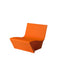 slide-kami-ichi-origami-inspired-low-chair-pumpkin-orange  |ikonitaly