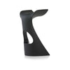 slide koncord k rashid ergonomic stool jet black  