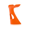 slide koncord k rashid ergonomic stool pumpkin orange 