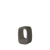 slide lazy bones barnaby gunning stool with hole chocolate brown  