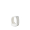 slide lazy bones barnaby gunning stool with hole milky white