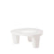 slide-low-lita-coffee-table-with-tempered-glass-milky-white | ikonitaly
