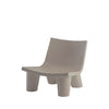 slide low lita colourful garden lounge chair dove grey  
