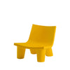 slide low lita colourful garden lounge chair saffron yellow