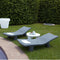 slide-low-lita-table-white-with-grey-lounge-chairs white with grey lounge chairs | ikonitaly