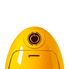 soldidesign glossy yellow ovetto with resin sticker