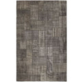 carpet edition patchwork rugs 2654 dark grey | ikonitaly