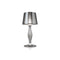 slamp liza table lamp pewter colour, techno-polymer material | shop online ikonitaly